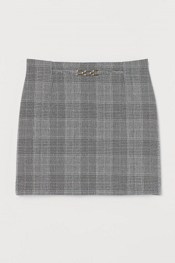 H&M Minikjol med kedja grå