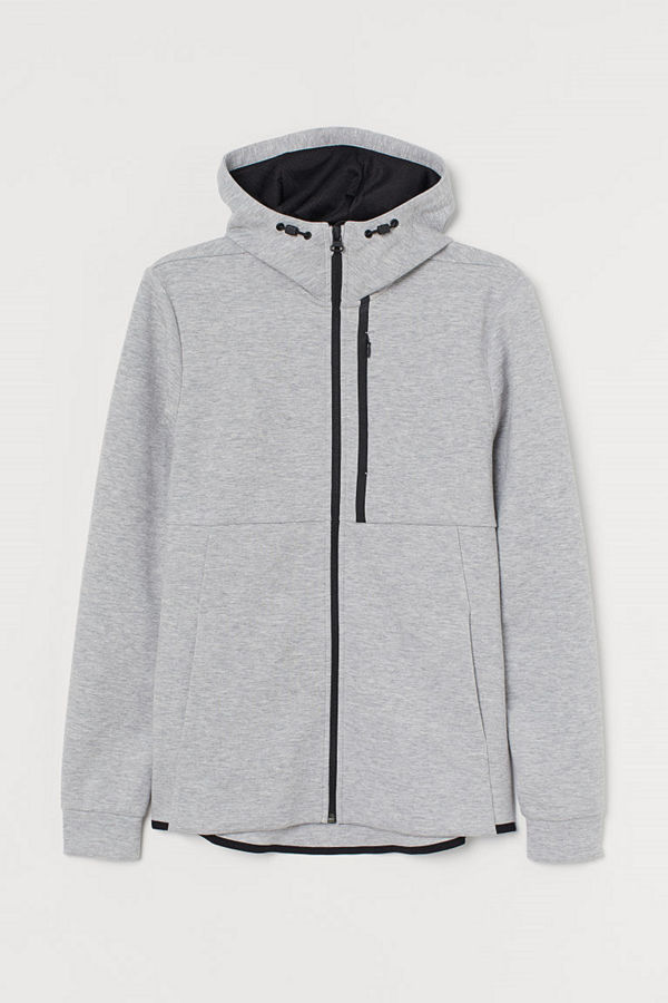 H&M Sportjacka Regular Fit grå