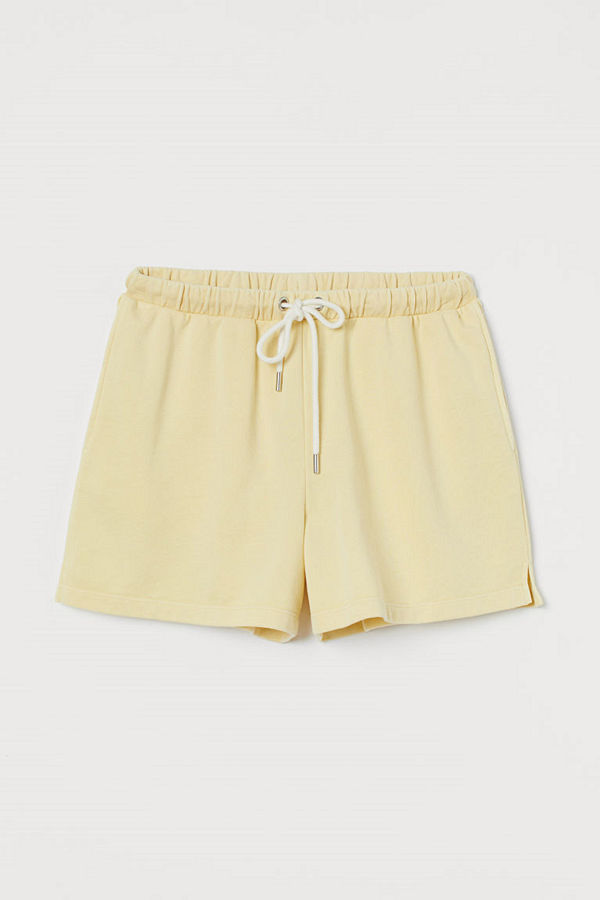 H&M Sweatshirtshorts gul