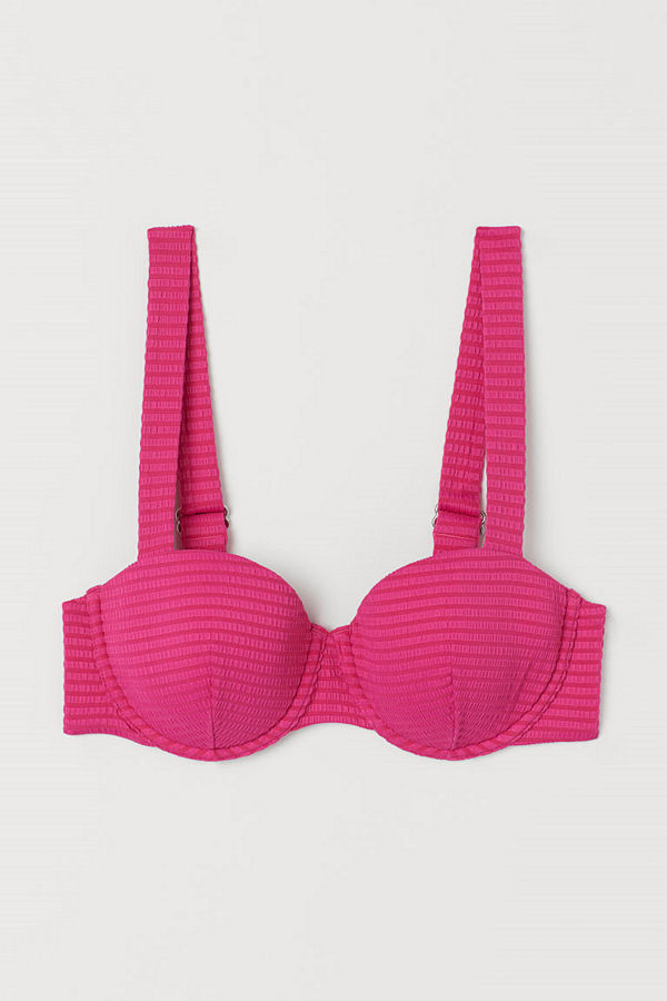 H&M Balconettebikini-bh rosa