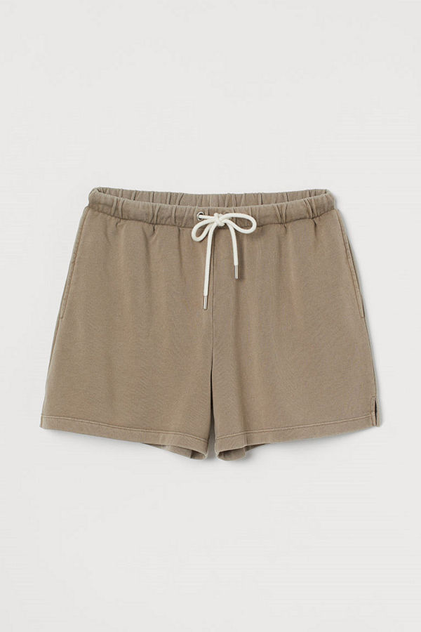 H&M Sweatshirtshorts brun