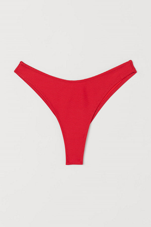 H&M Bikinitrosa brazilian röd