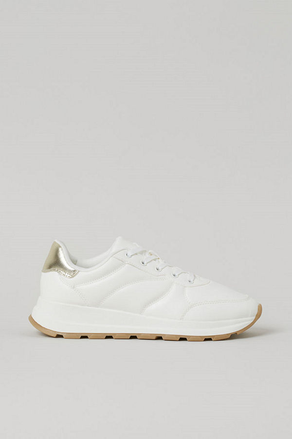 H&M Sneakers vit