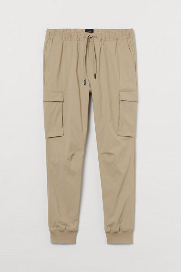 H&M Cargojoggers Slim Fit beige