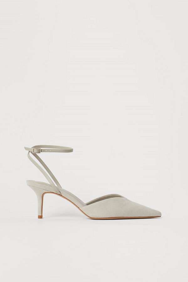 H&M Sandaletter i mockaimitation beige