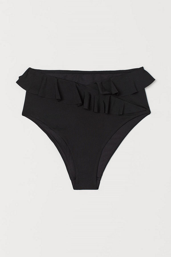 H&M Bikinitrosa brazilian svart