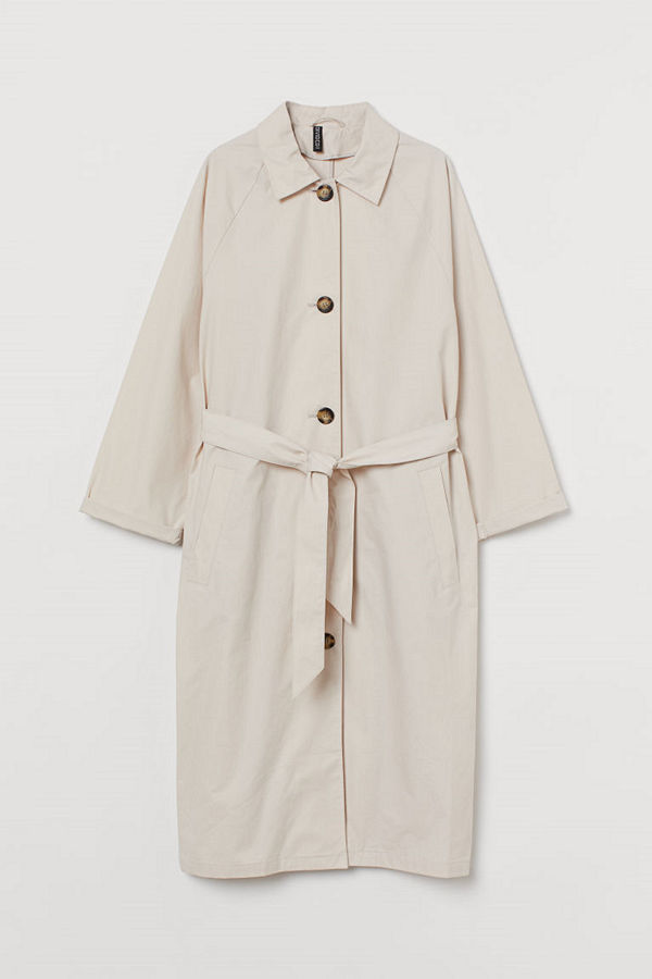 H&M Oversized kappa beige