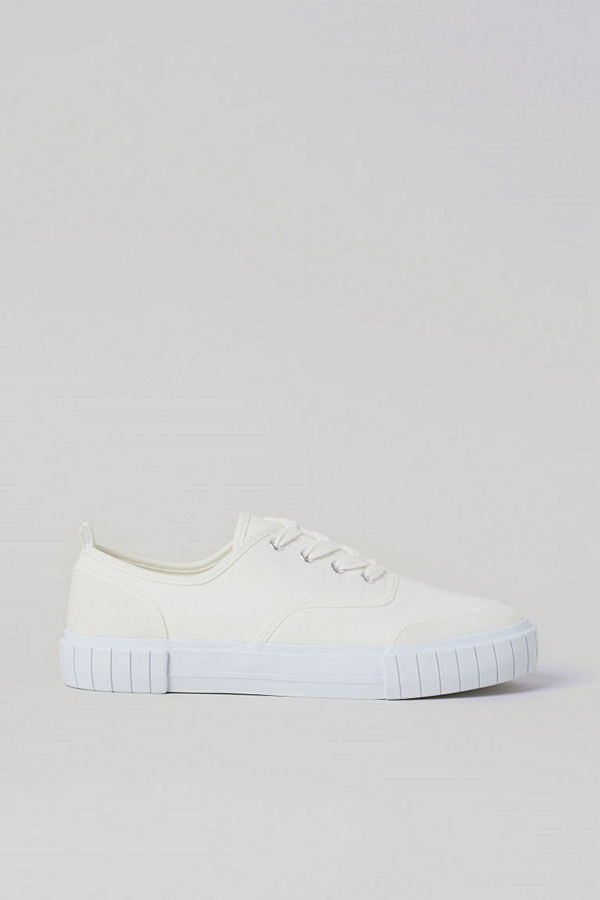 H&M Låga sneakers vit