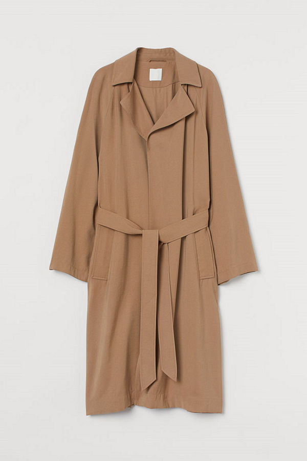 H&M Lätt trenchcoat beige