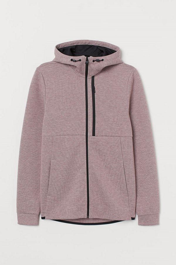 H&M Sportjacka Regular Fit rosa