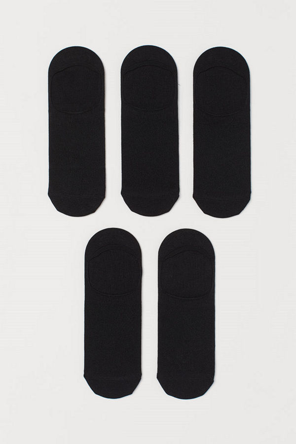 H&M 5-pack COOLMAX® strumpor svart