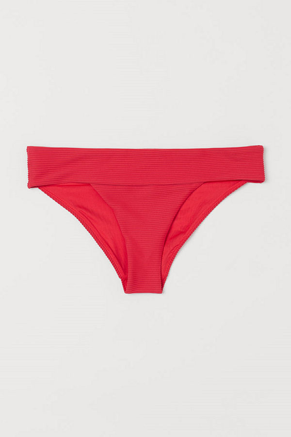 H&M Bikinitrosa tanga röd
