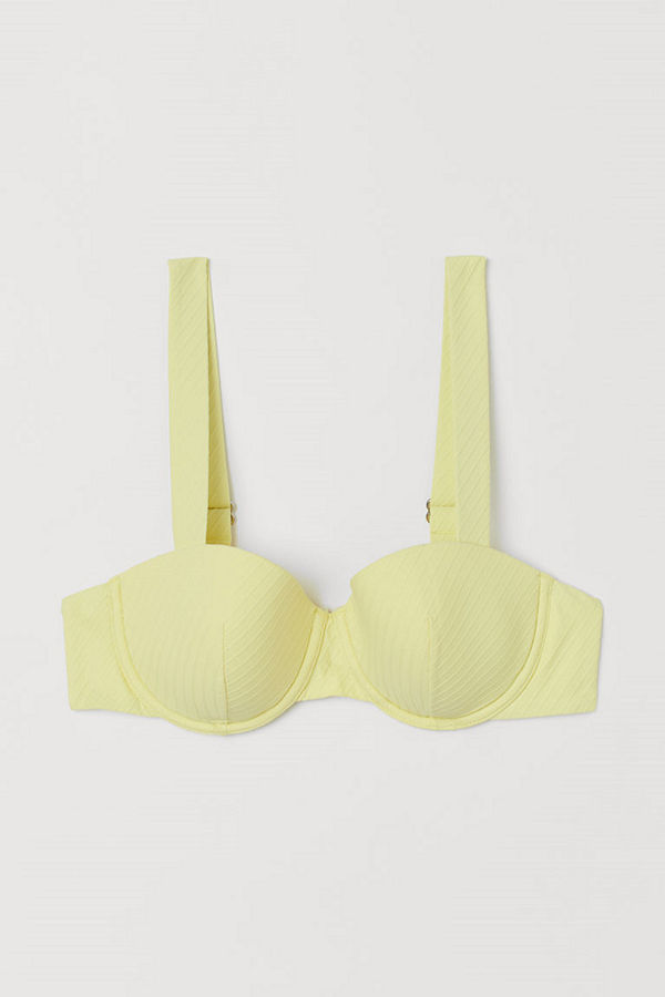 H&M Balconettebikini-bh gul