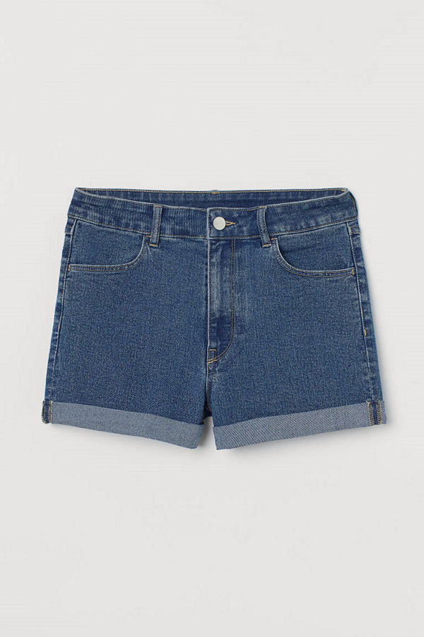 H&M Jeansshorts blå