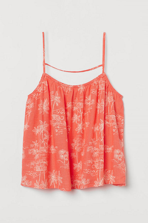 H&M Linne orange