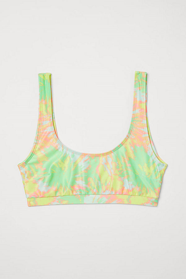 H&M Bikinitopp gul