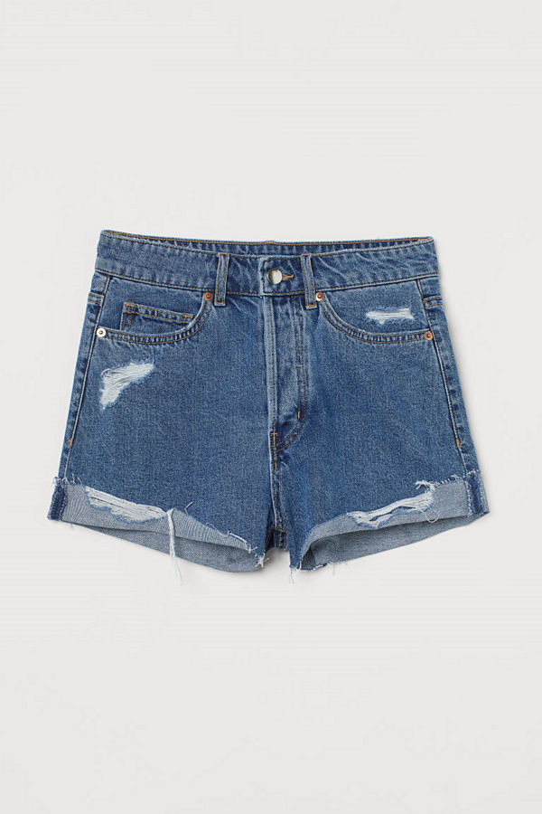 H&M Jeansshorts blå