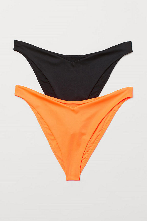 H&M H & M+ 2-pack bikinitrosa orange