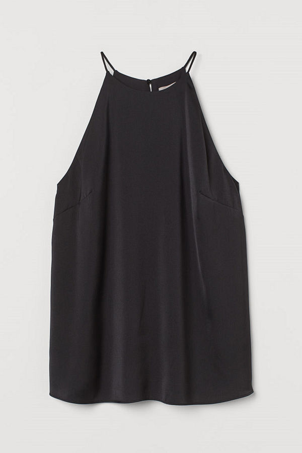 H&M Linne svart