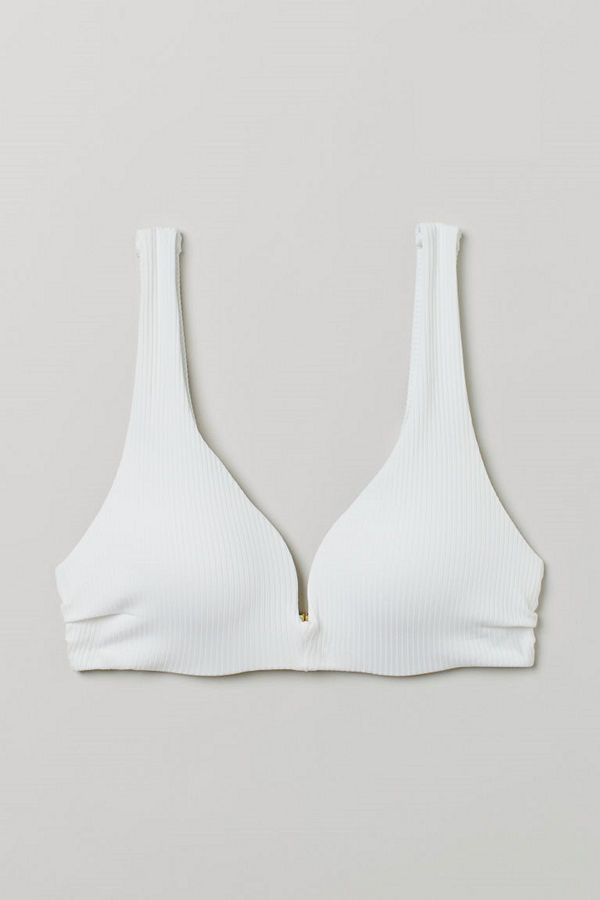 H&M Push up bikini-bh vit