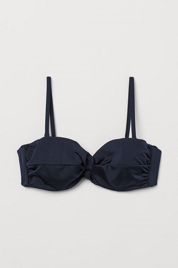 H&M Balconettebikini-bh blå