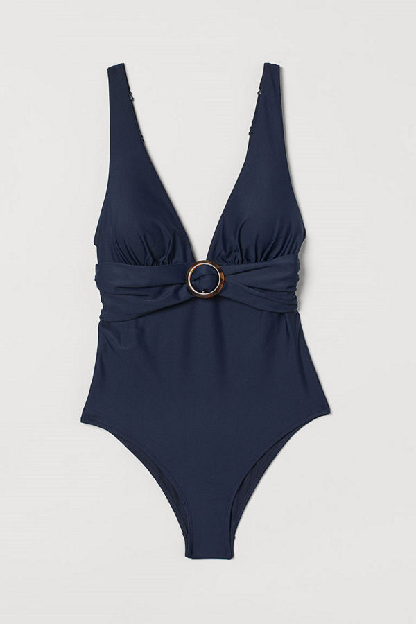 H&M Shape-baddräkt blå