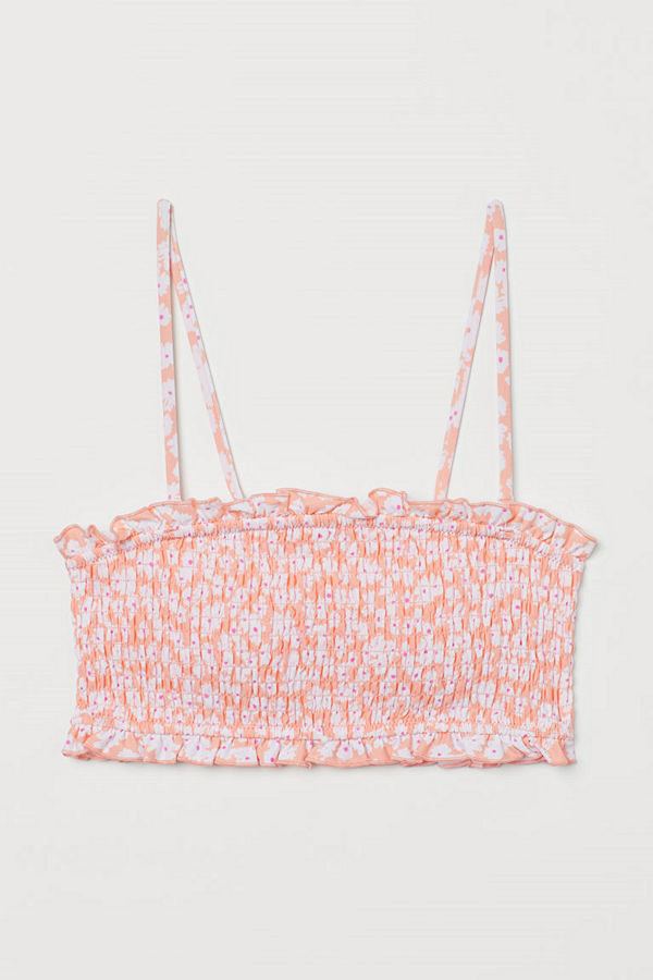 H&M Vadderad bikinitopp orange