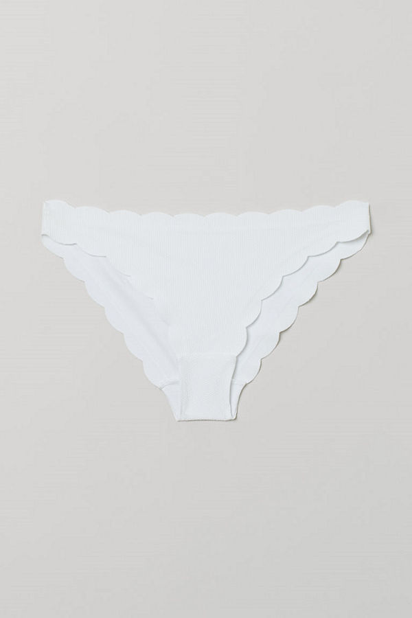 H&M Bikinitrosa briefs vit