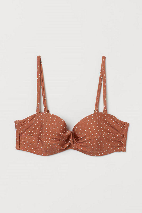 H&M Balconettebikini-bh orange