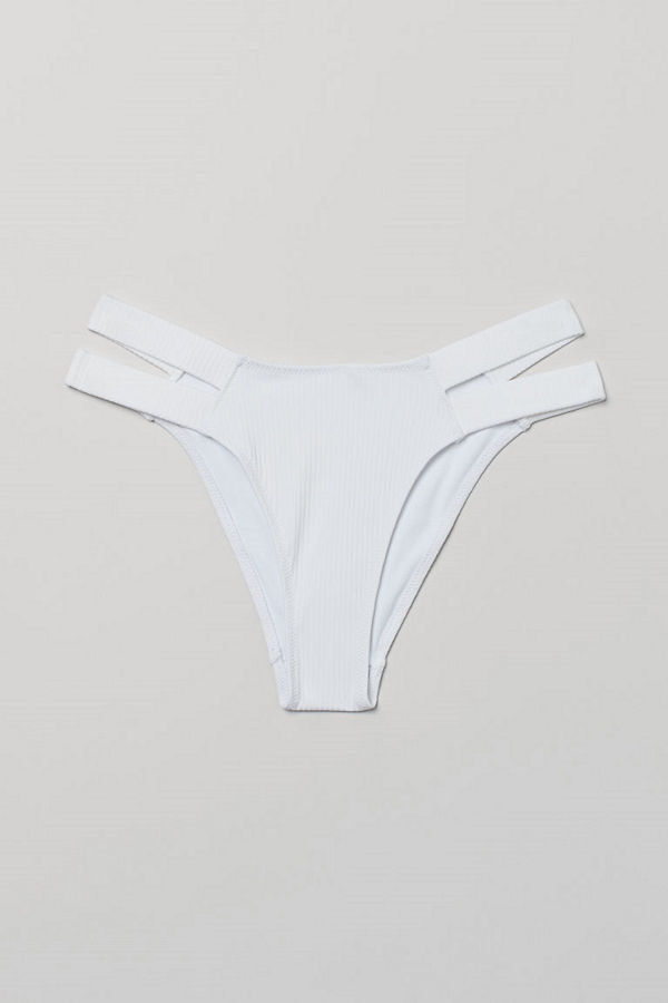 H&M Bikinitrosa briefs vit