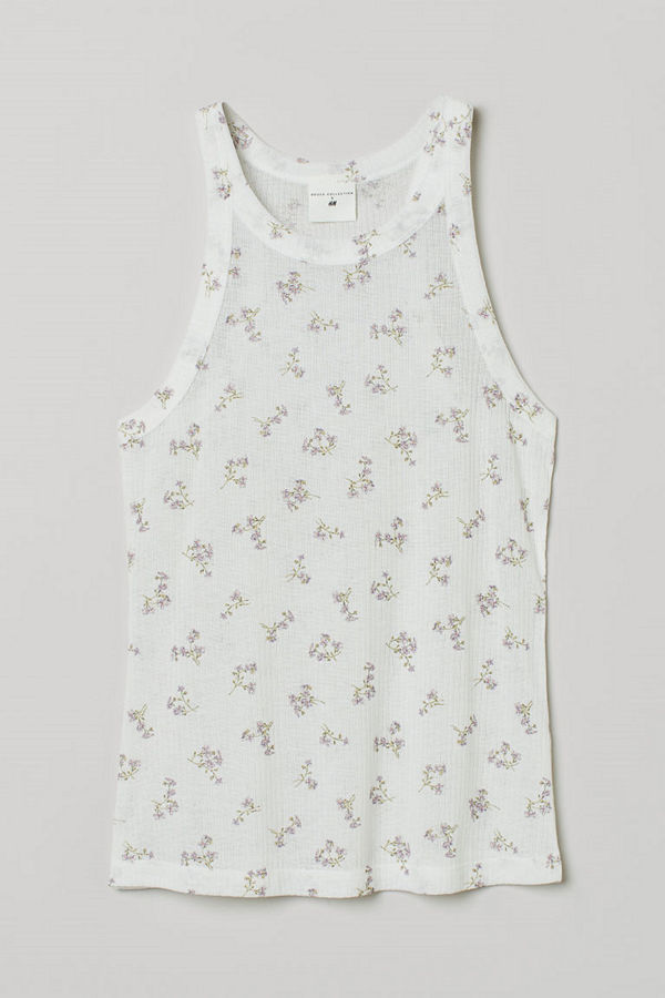 H&M Skir tanktop vit