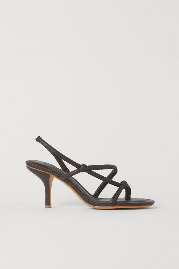 H&M Sandaletter brun