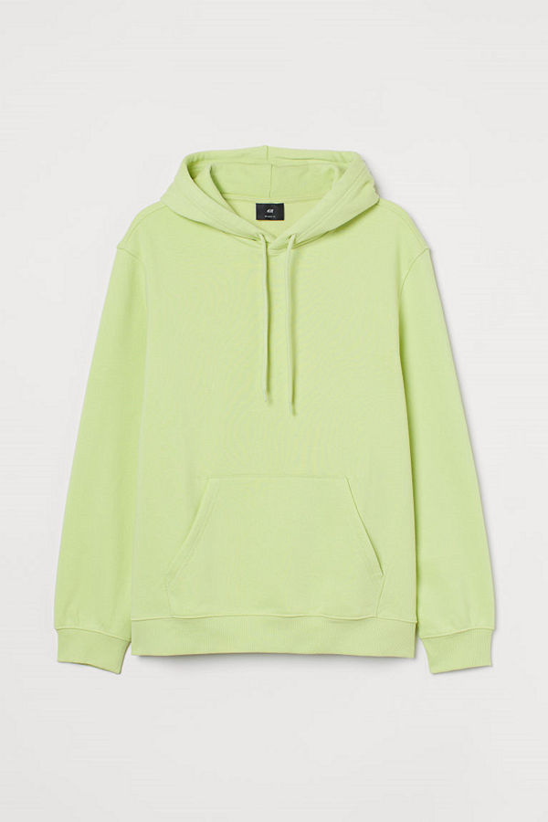 H&M Huvtröja Relaxed Fit grön