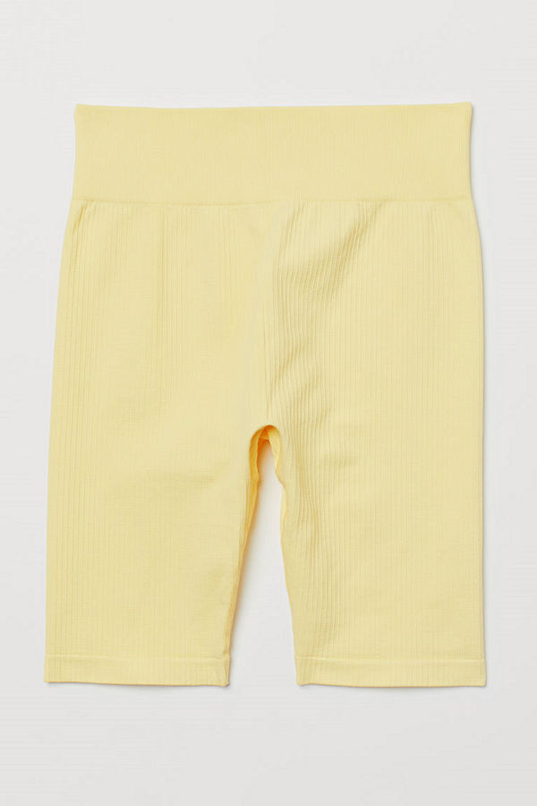 H&M Seamless bikers gul