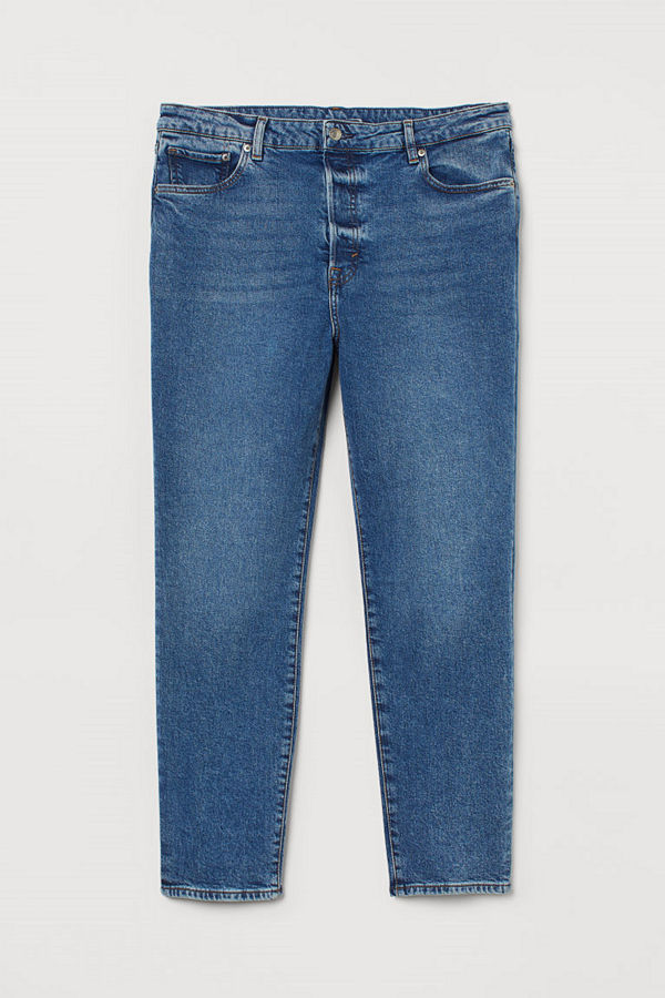 H&M H & M+ Mom Ultra High Jeans grå