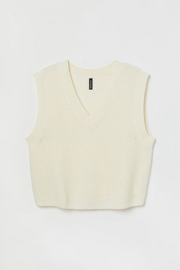 H&M H & M+ Slipover vit