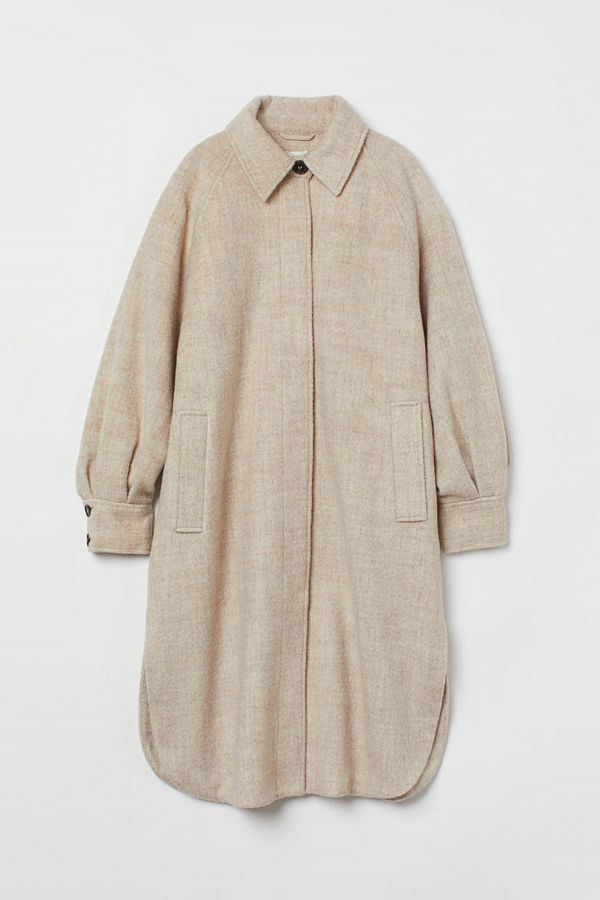 H&M Oversized kappa beige