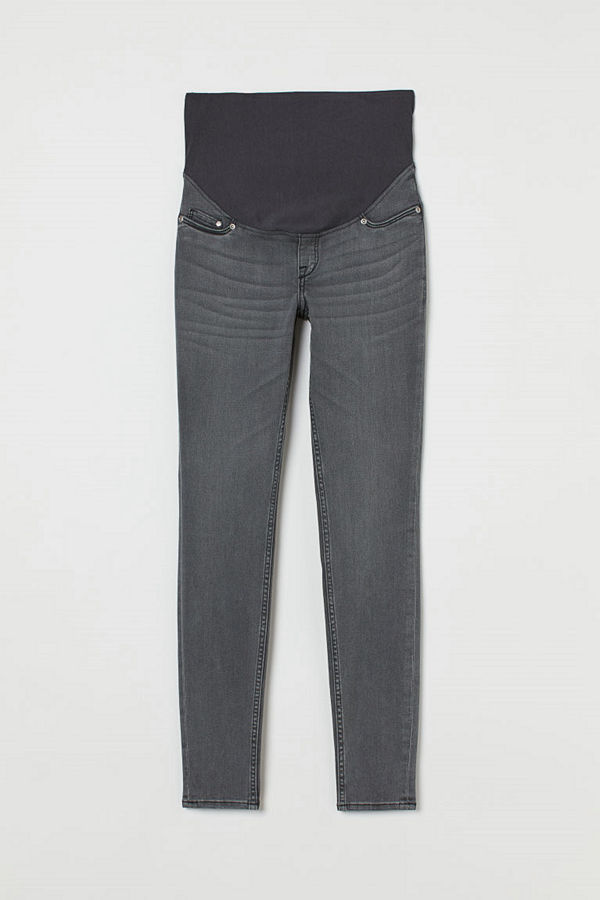 H&M MAMA Super Skinny Jeans grå