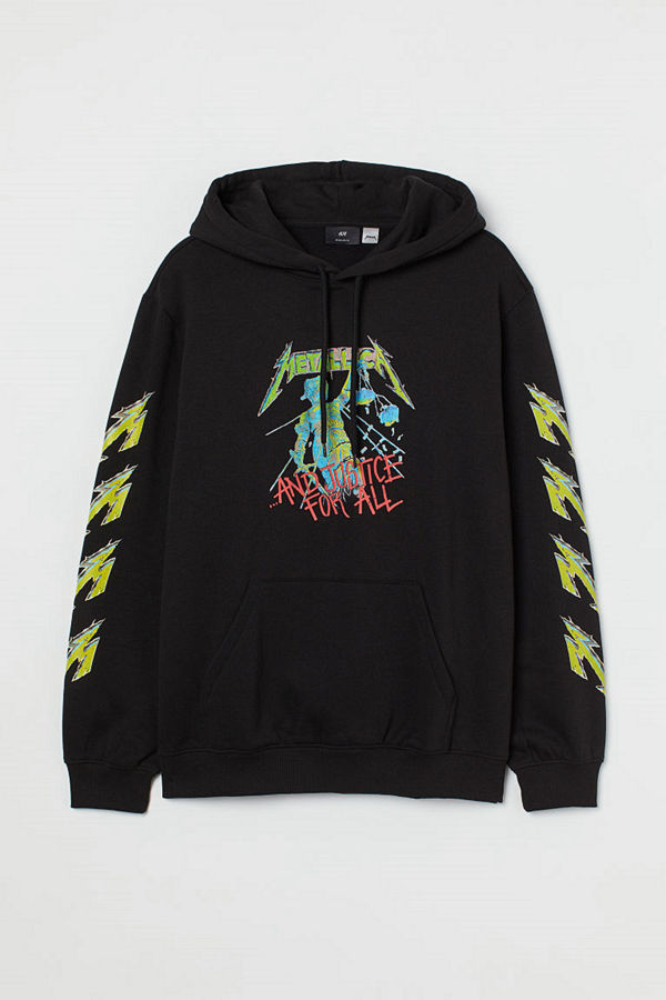 H&M Huvtröja svart