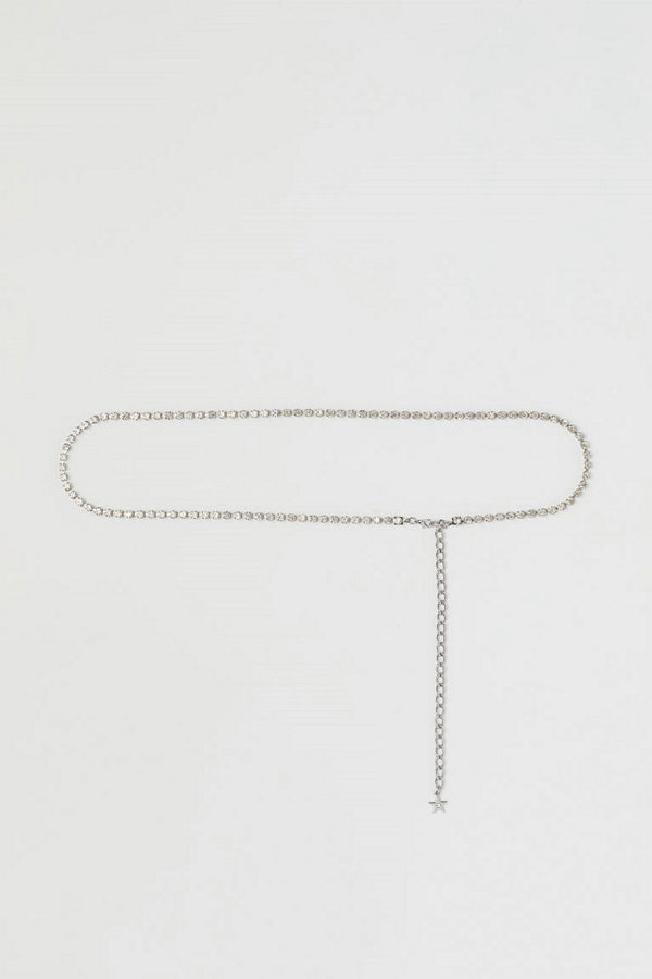 H&M Midjekedja silver