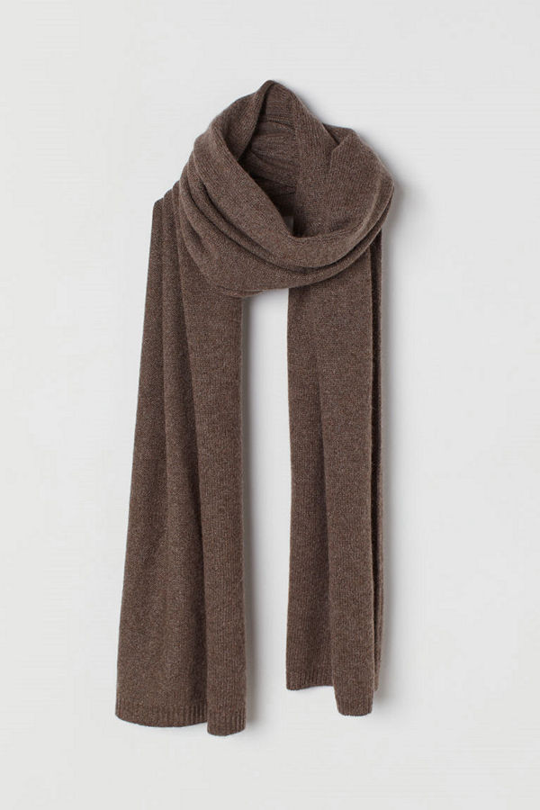 H&M Halsduk i kashmir beige