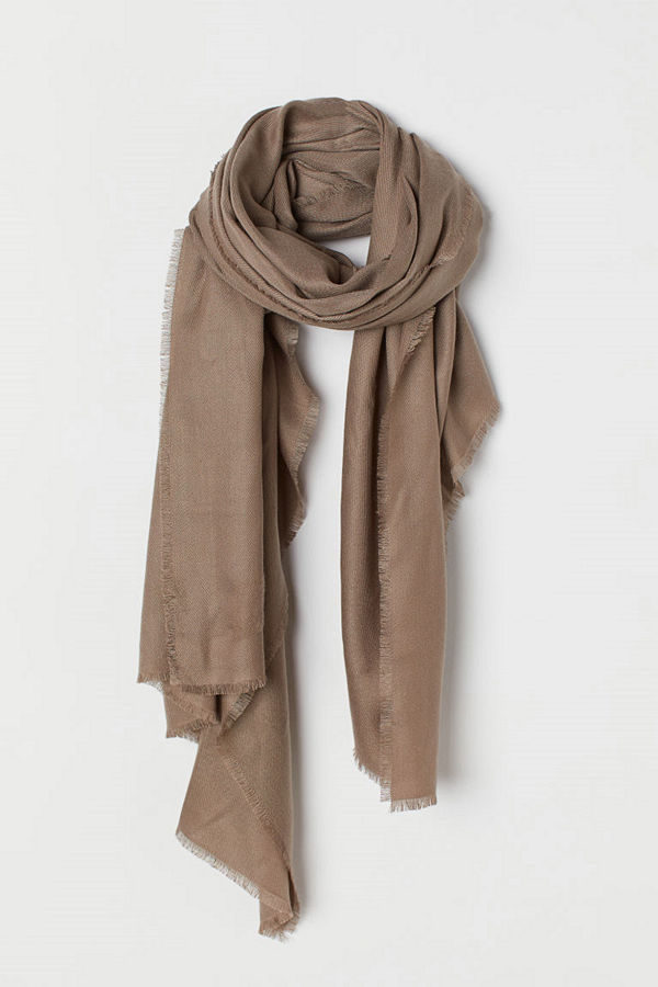 H&M Scarf beige