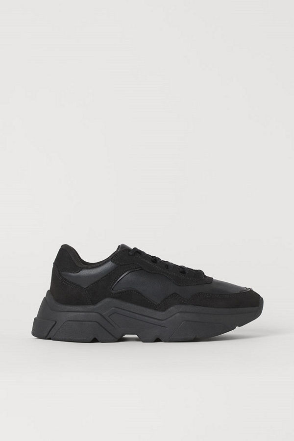 H&M Chunky sneakers svart