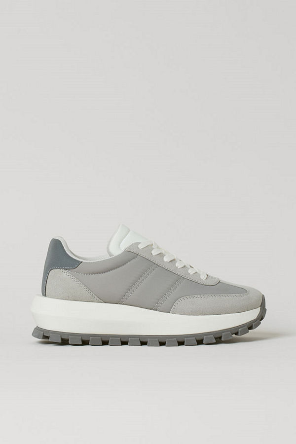 H&M Chunky sneakers grå