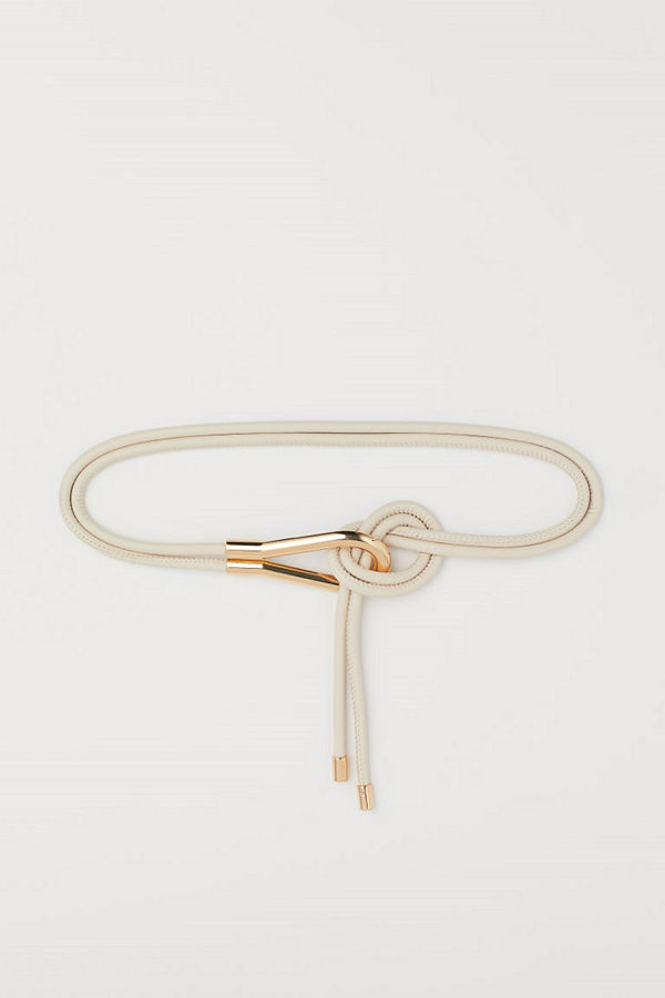 H&M Midjeskärp beige