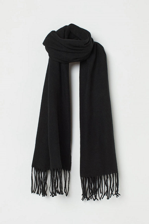 H&M Scarf svart