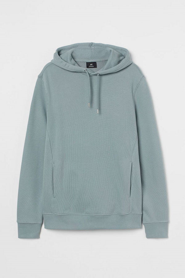 H&M Huvtröja Regular Fit turkos