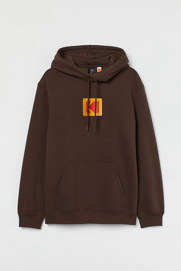 H&M Huvtröja brun