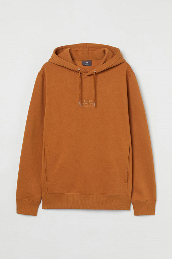 H&M Huvtröja gul