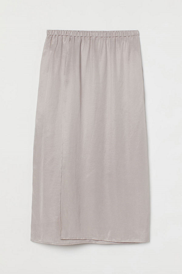 H&M Omlottkjol i lyocell brun